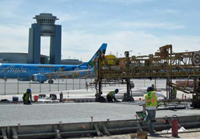Terminal 3 Apron Under Construction